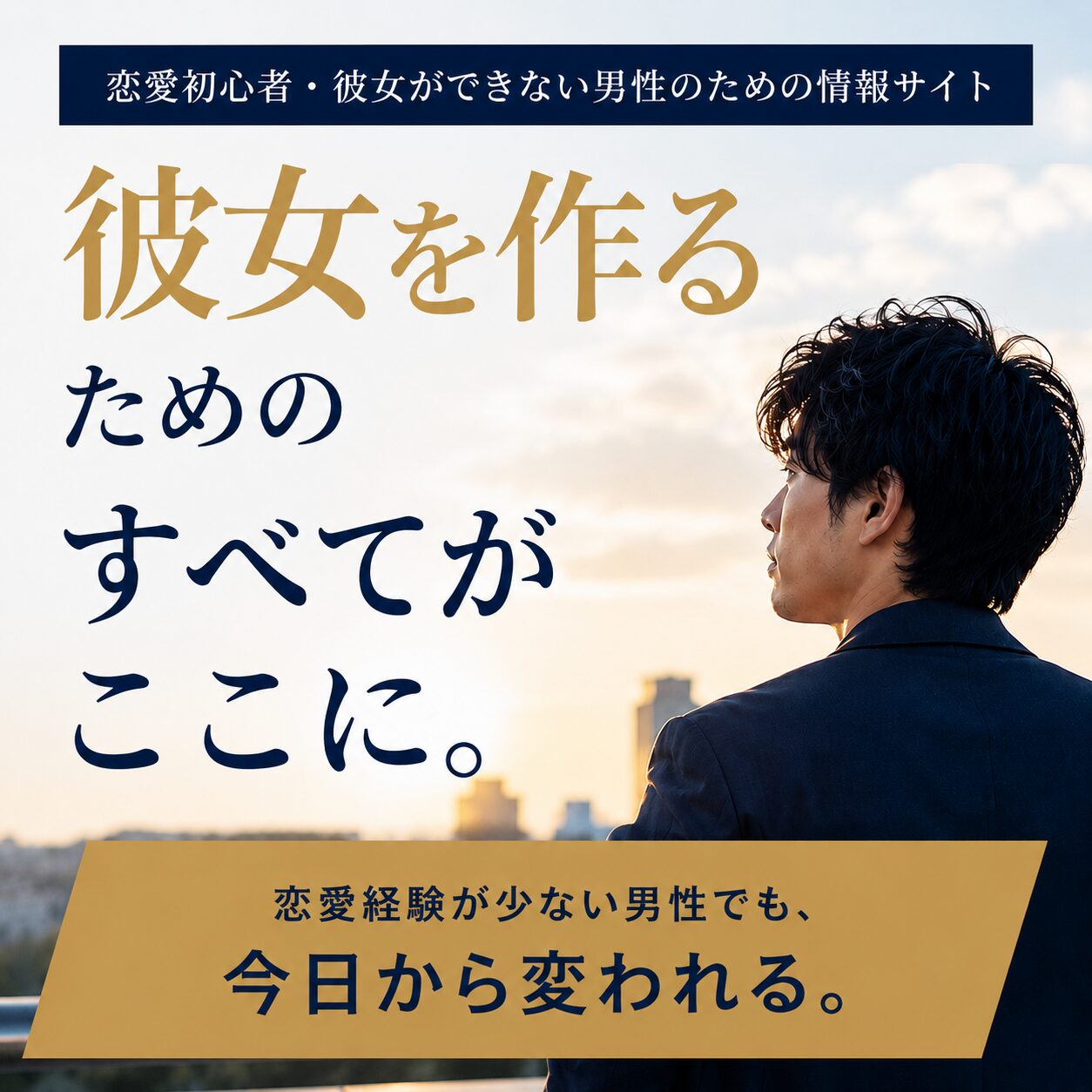 恋愛初心者・彼女ができない男性のための情報サイト